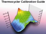 Thermal cycler calibration guide